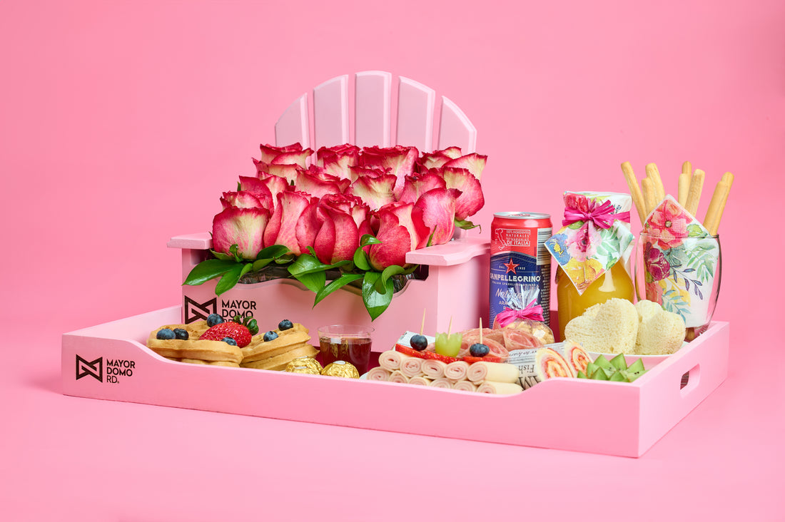 8. Bandeja “Rosa Glam" RD 11,800