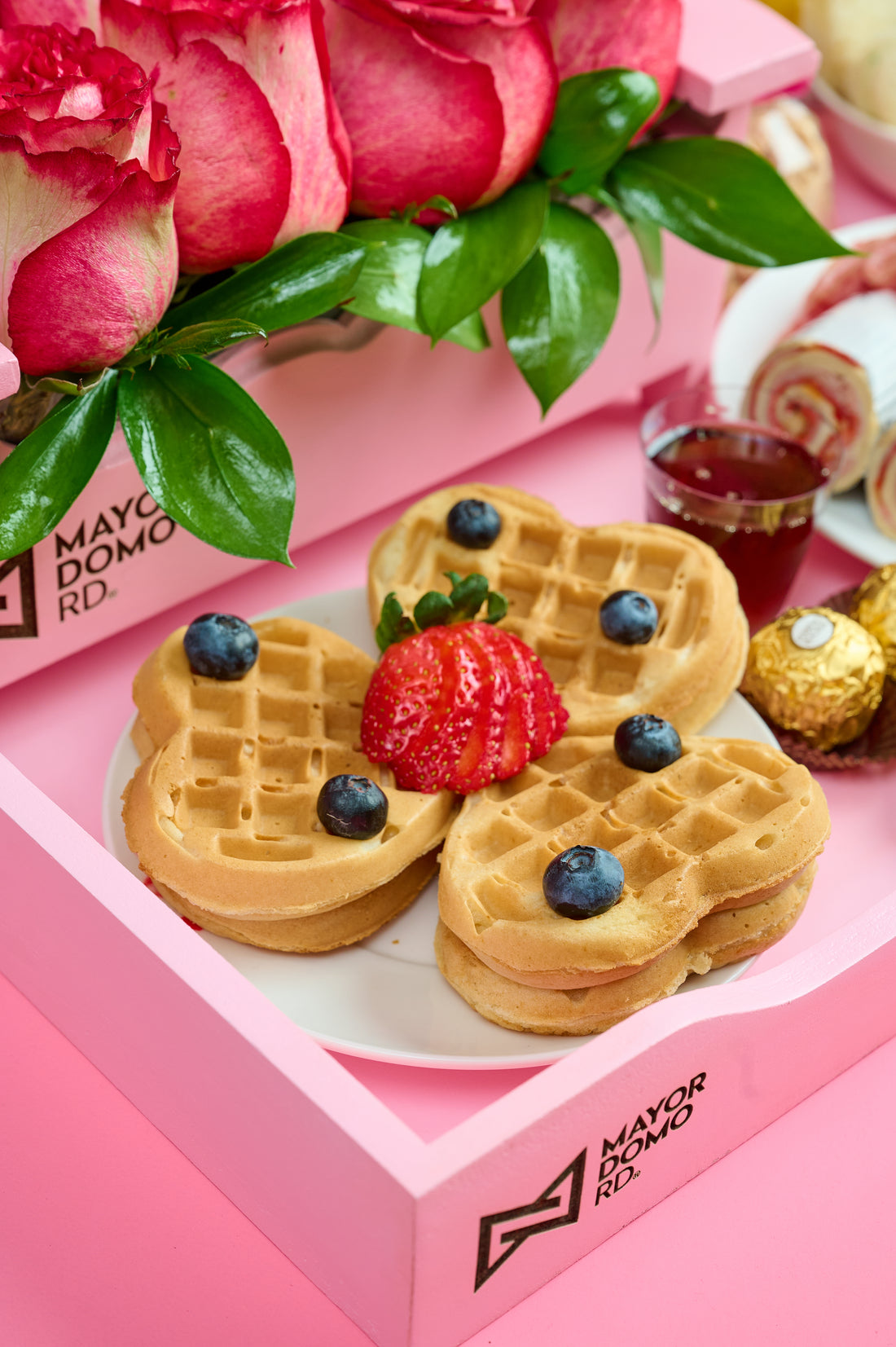 8. Bandeja “Rosa Glam" RD 11,800