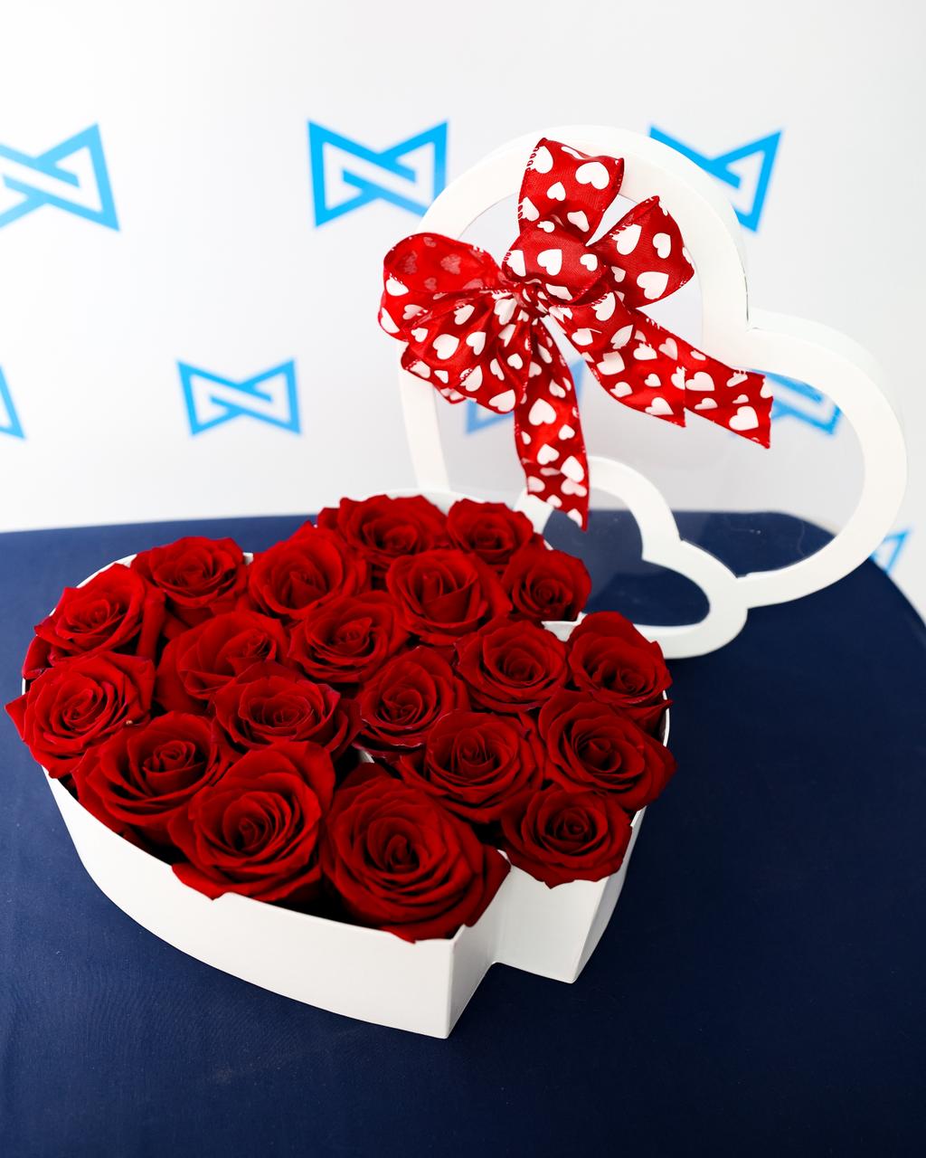 Eternal Love Roses – Heart Box Edición Limitada 6,800
